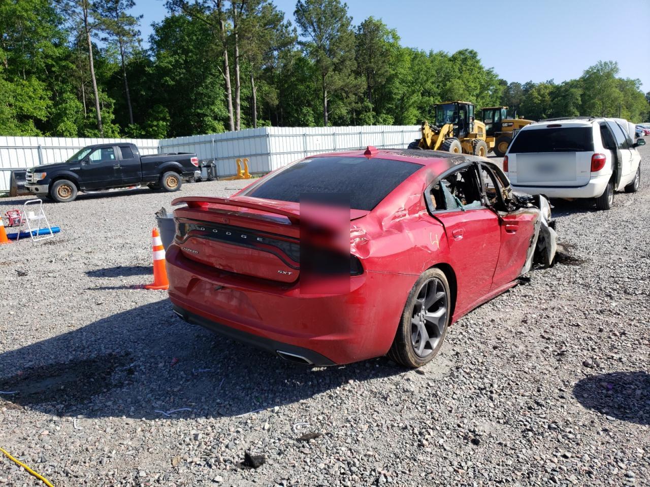Photo 4 from auction – 2016 DODGE CHARGER SX with VIN 2C3CDXHG1GH328050
