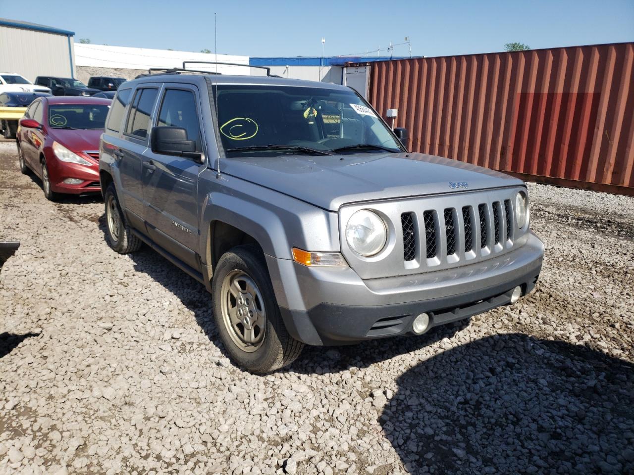 JEEP PATRIOT SP 2017 with VIN 1C4NJPBA8HD207452 - Photo from auction