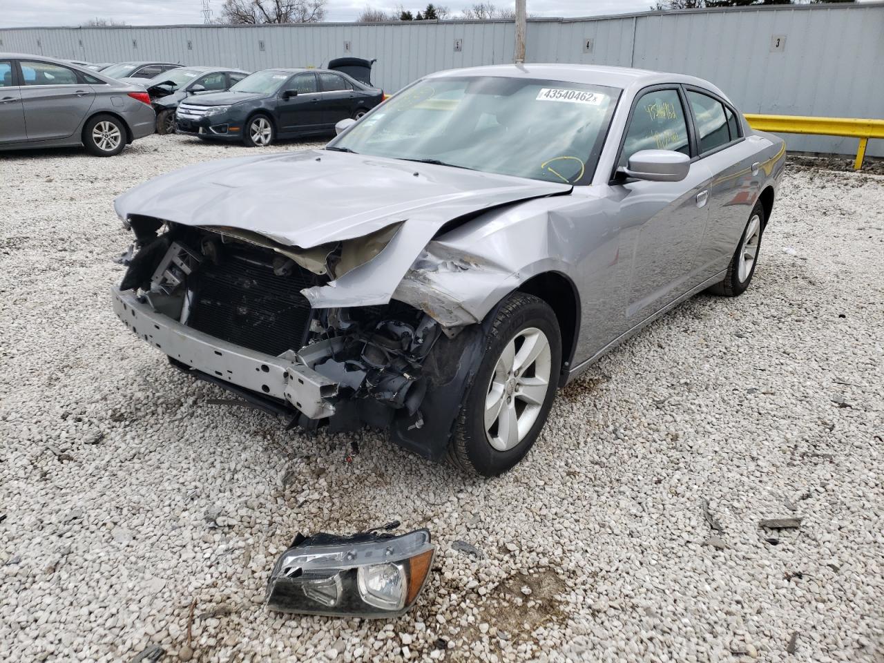 Photo 2 from auction – 2014 DODGE CHARGER SE with VIN 2C3CDXBG8EH369796
