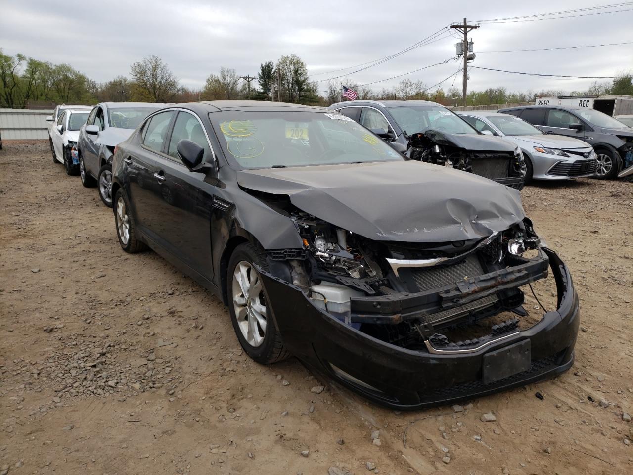 Photo 1 from auction – 2013 KIA OPTIMA EX with VIN 5XXGN4A7XDG224173