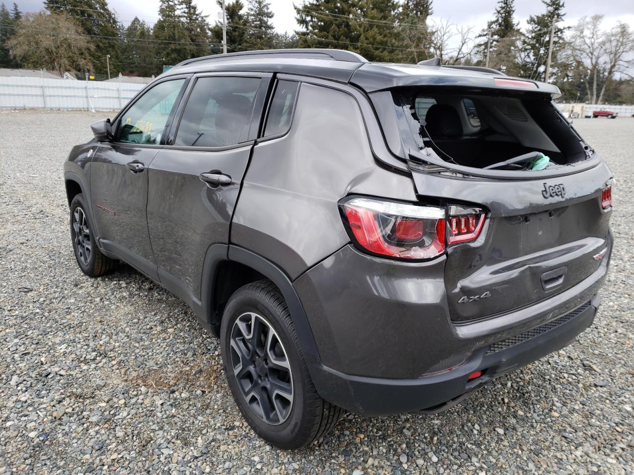 Photo 3 from auction – 2019 JEEP COMPASS TR with VIN 3C4NJDDB4KT713009