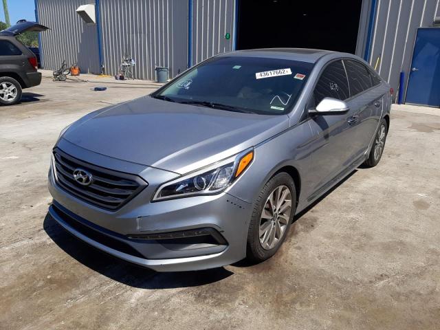 Photo 2 from auction – 2016 HYUNDAI SONATA SPO with VIN 5NPE34AF5GH372809