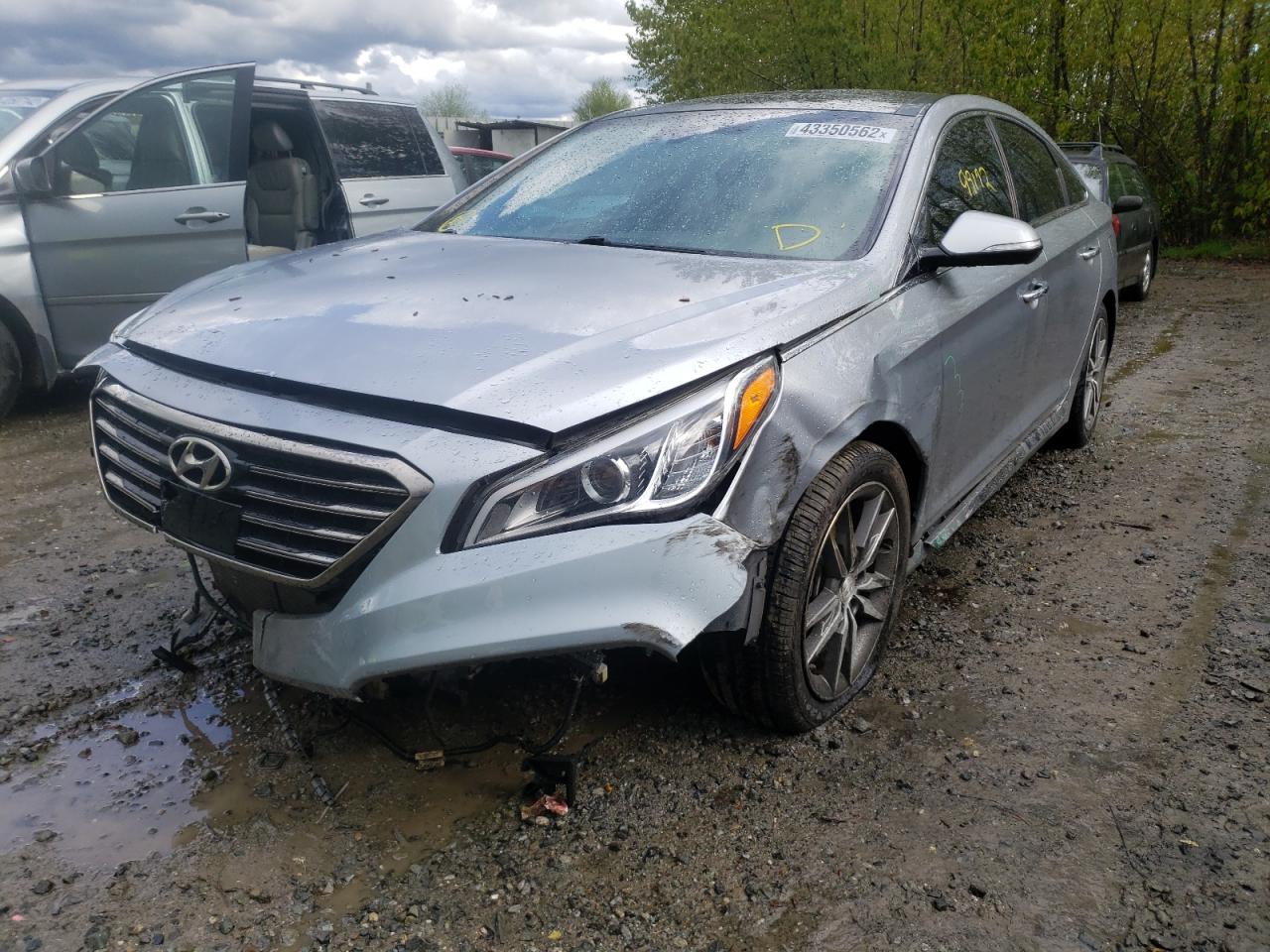 Photo 2 from auction – 2015 HYUNDAI SONATA SPO with VIN 5NPE34AB4FH064509