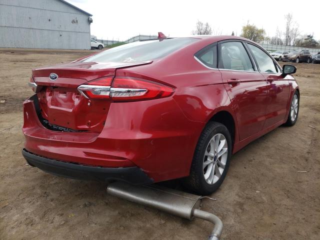 Photo 4 from auction – 2020 FORD FUSION SE with VIN 3FA6P0HD3LR135321