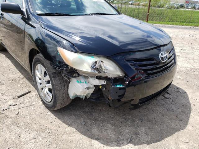 Photo 9 from auction – 2009 TOYOTA CAMRY BASE with VIN 4T4BE46K09R067778
