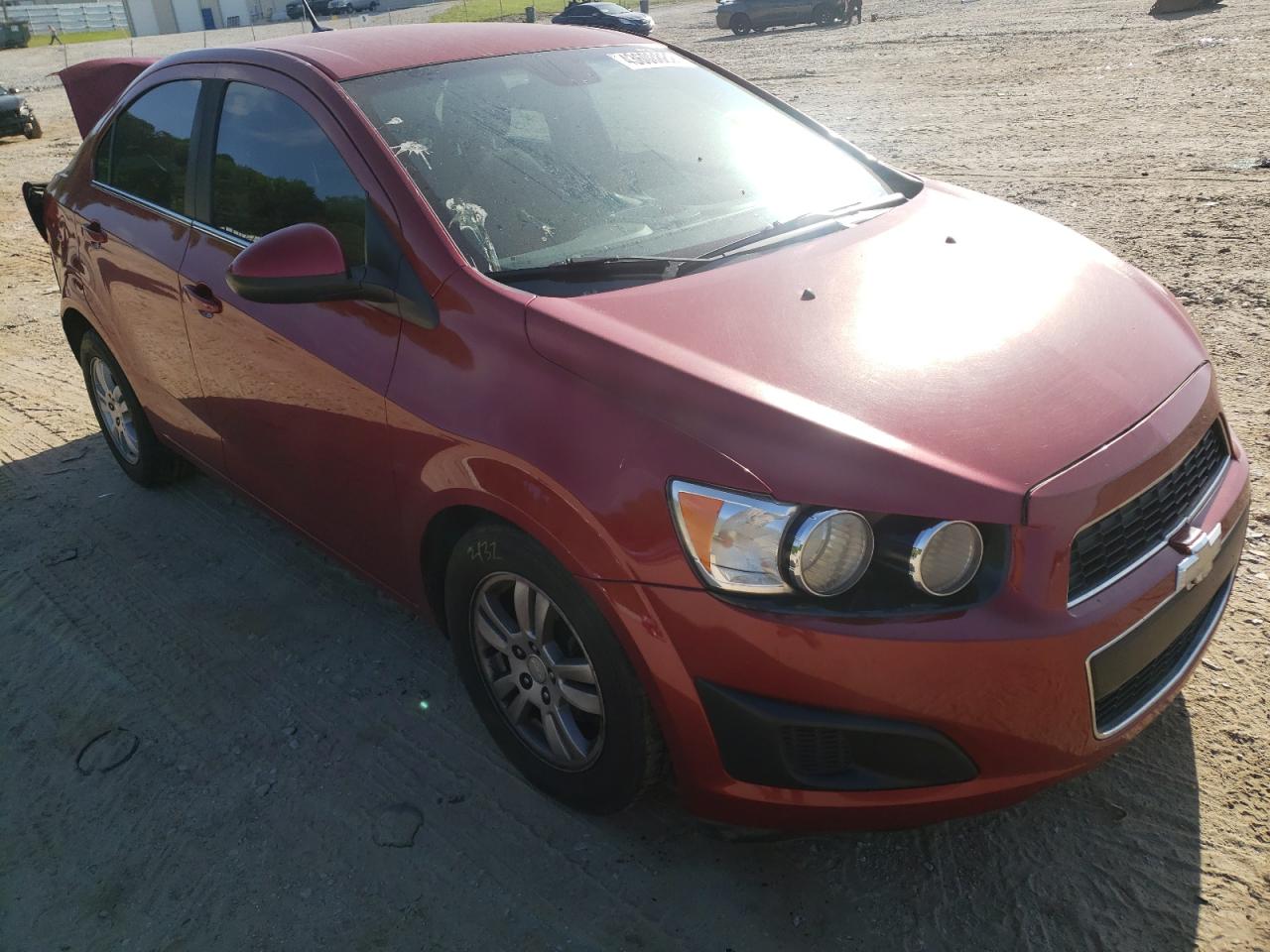 CHEVROLET SONIC LT 2013 with VIN 1G1JC5SH8D4117781 - Photo from auction
