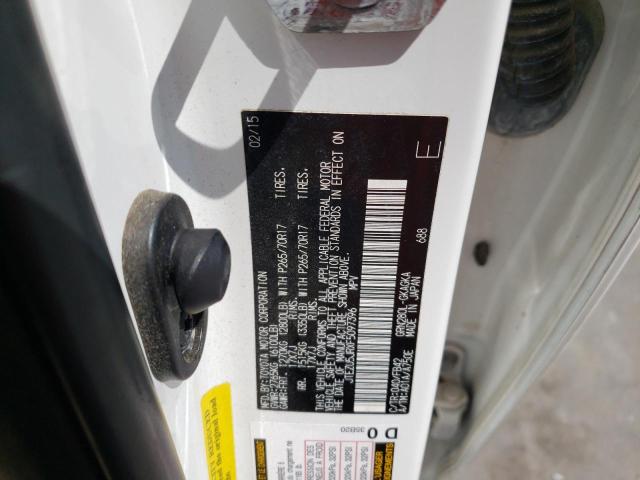 Zdjęcie 10 z aukcji – 2015 TOYOTA 4RUNNER SR z VIN JTEZU5JRXF5097396