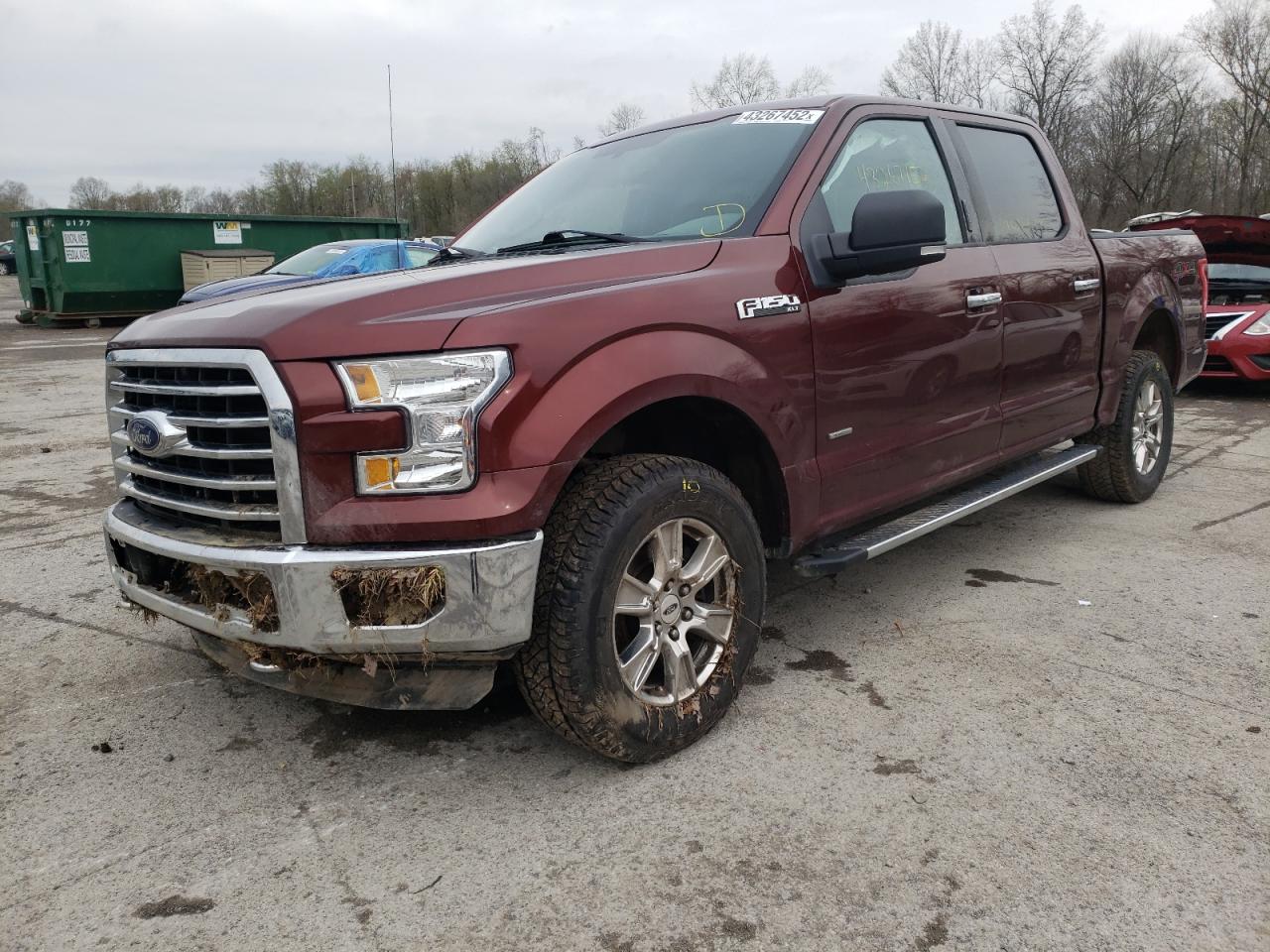 Photo 2 from auction – 2015 FORD F150 SUPER with VIN 1FTEW1EG2FFB80412