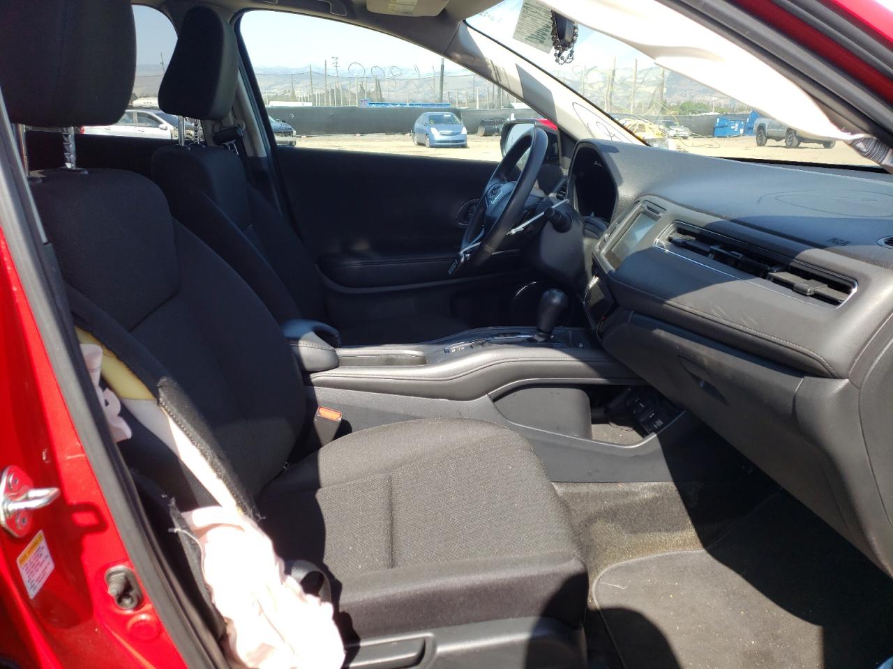 Photo 5 from auction – 2016 HONDA HR-V EX with VIN 3CZRU5H50GM740089