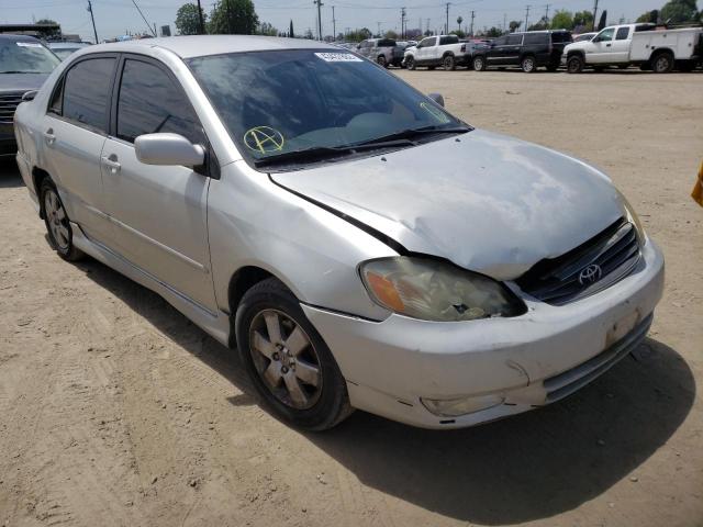 TOYOTA COROLLA 2003 with VIN 1NXBR32E23Z014130 - Photo from auction