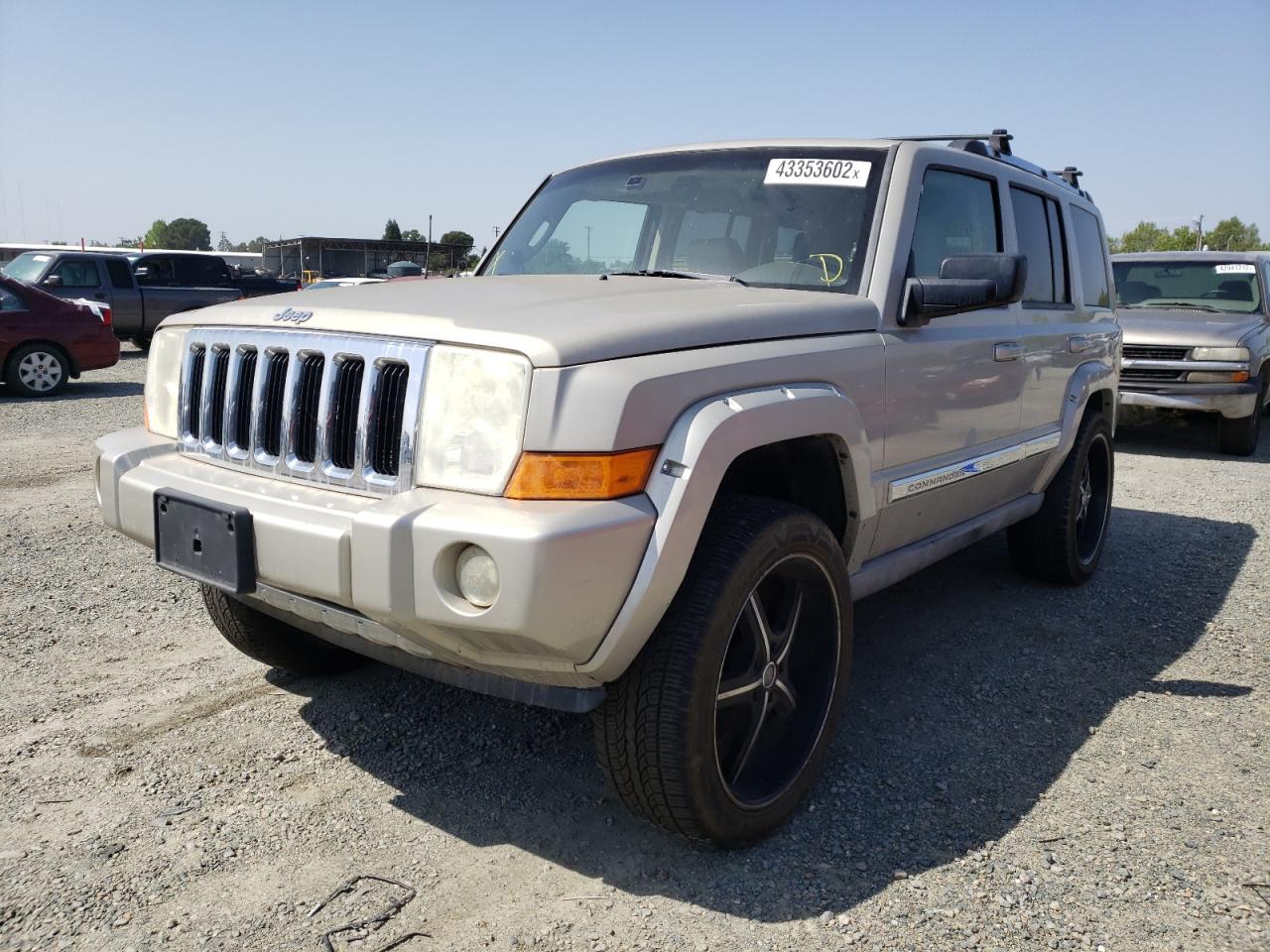 Photo 2 from auction – 2006 JEEP COMMANDER with VIN 1J8HH58226C359834