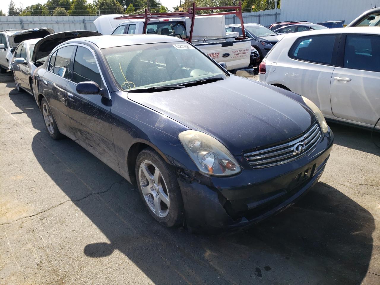 INFINITI G35 2004 with VIN JNKCV51E94M100570 - Photo from auction