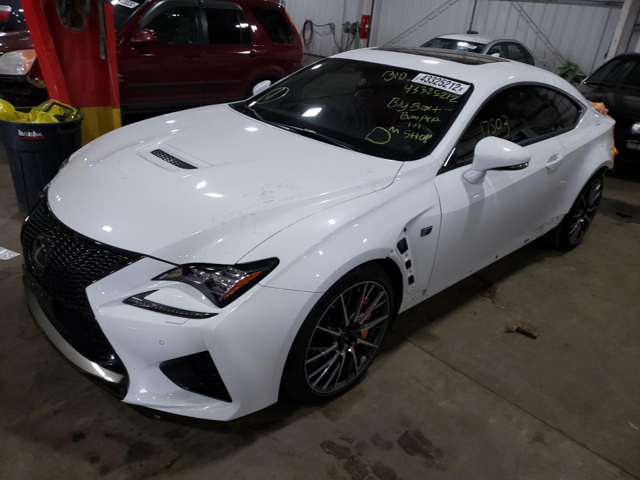 Photo 2 from auction – 2016 LEXUS RC-F with VIN JTHHP5BC4G5005409