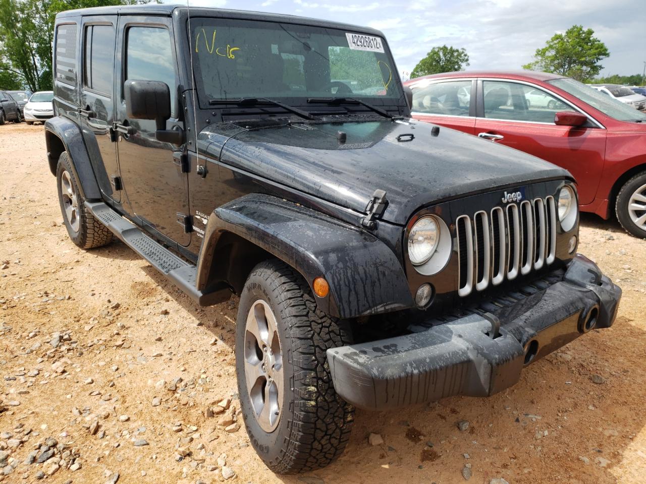 Photo 1 from auction – 2016 JEEP WRANGLER U with VIN 1C4HJWEGXGL279510