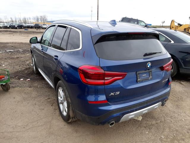 Photo 3 from auction – 2020 BMW X3 XDRIVE3 with VIN 5UXTY5C06LLT33559
