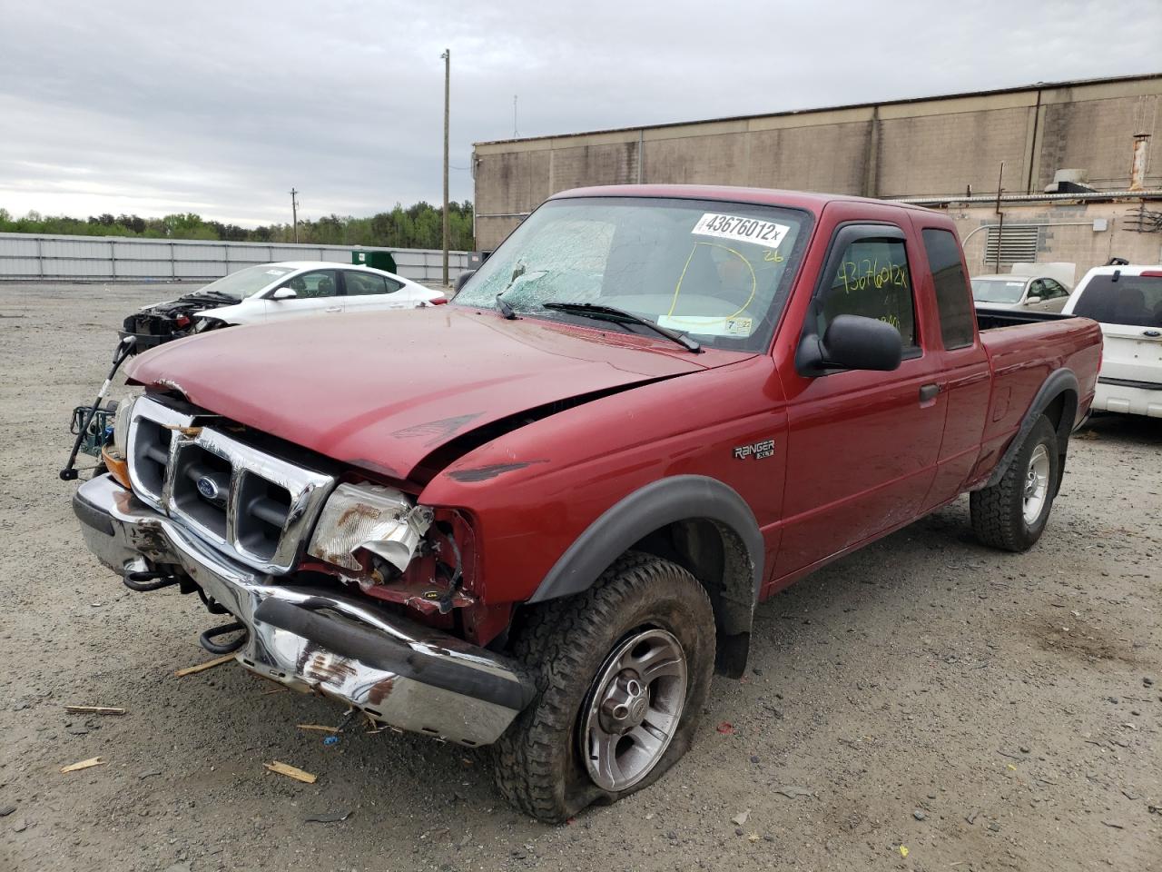 Photo 2 from auction – 2000 FORD RANGER SUP with VIN 1FTZR15XXYTA83021