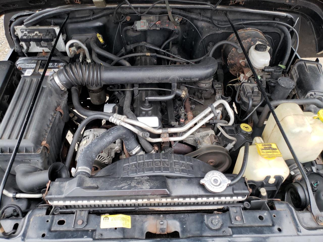 Photo 7 from auction – 2001 JEEP WRANGLER with VIN 1J4FA49S31P312349