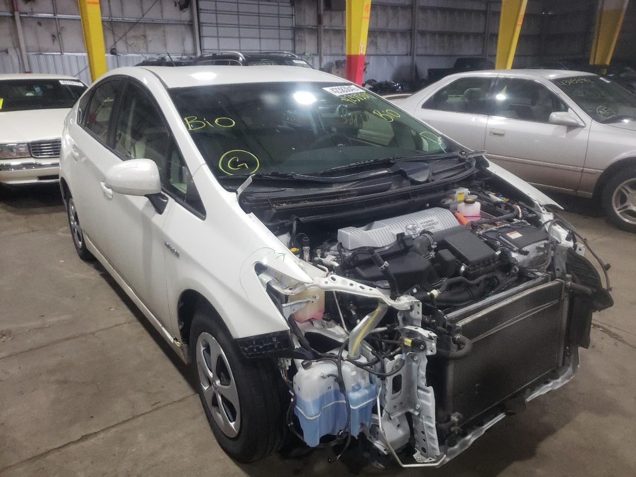 TOYOTA PRIUS 2014 with VIN JTDKN3DU1E1740795 - Photo from auction