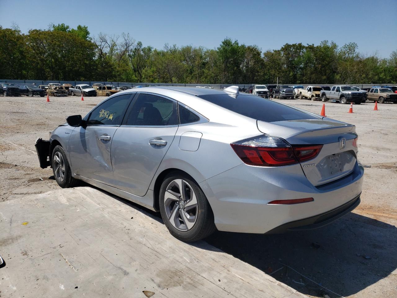 Photo 3 from auction – 2019 HONDA INSIGHT EX with VIN 19XZE4F59KE034130