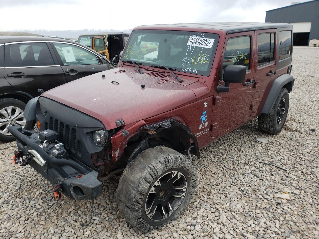 Photo 2 from auction – 2008 JEEP WRANGLER U with VIN 1J4GA39198L528164