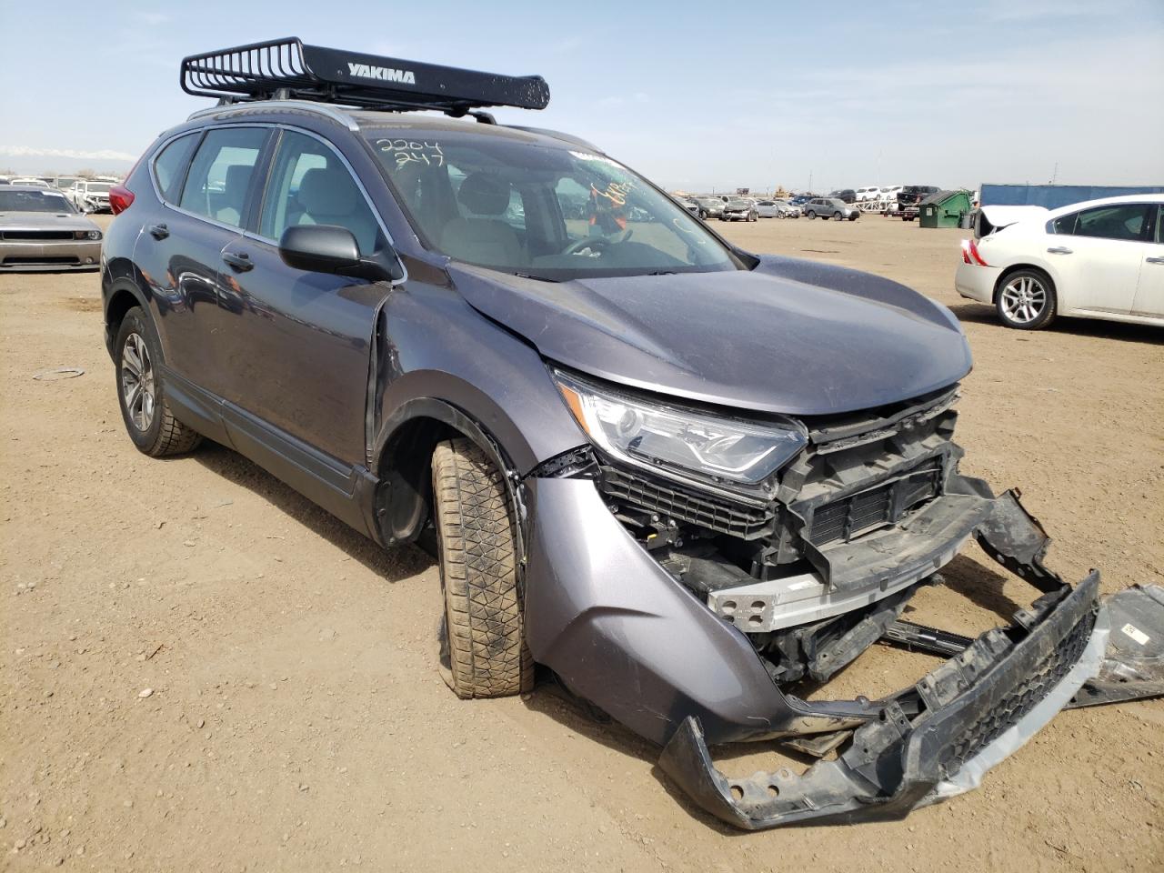 Photo 1 from auction – 2017 HONDA CR-V LX with VIN 7FARW5H31HE005436