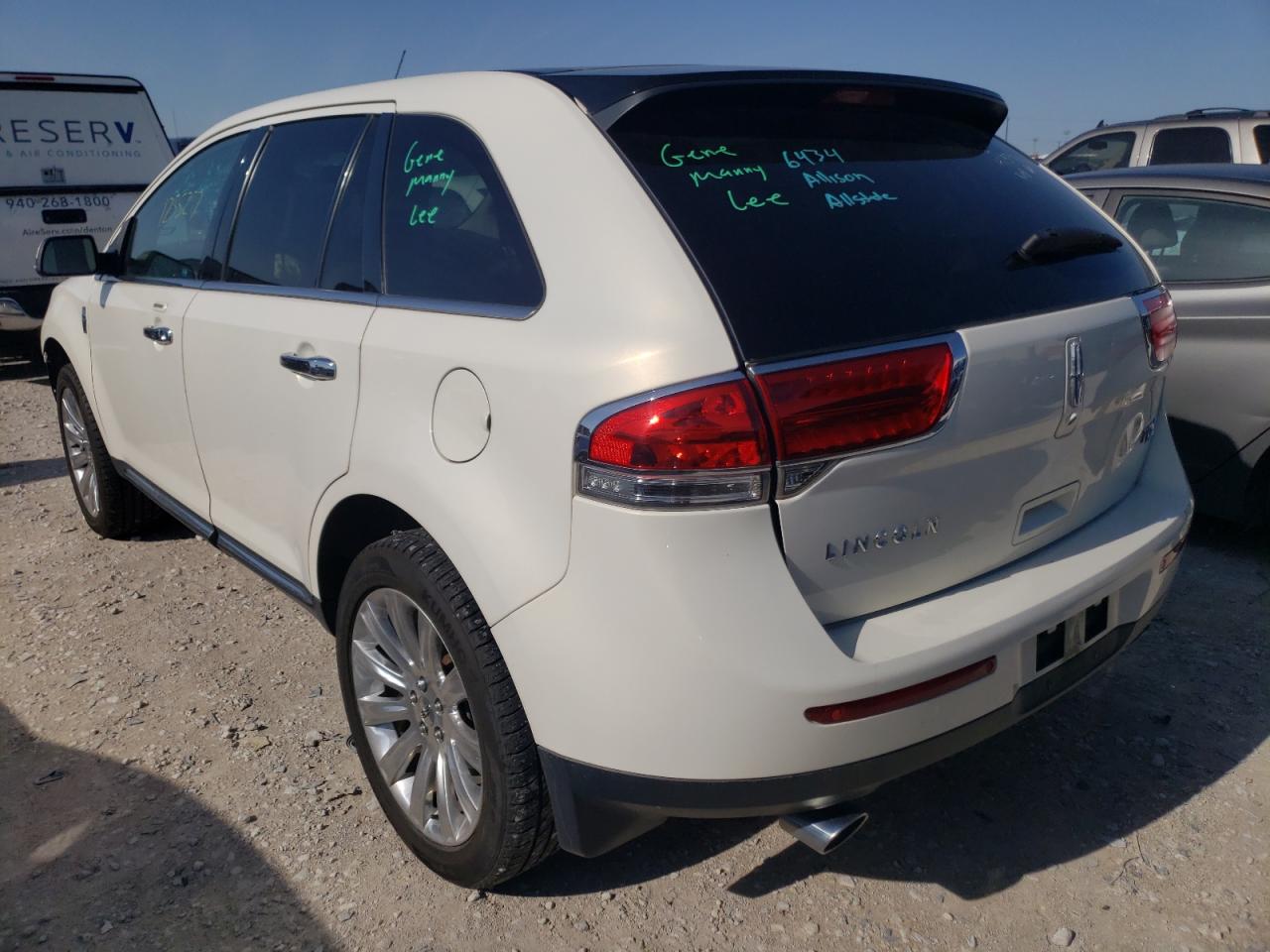 Photo 3 from auction – 2013 LINCOLN MKX with VIN 2LMDJ6JK7DBL46357