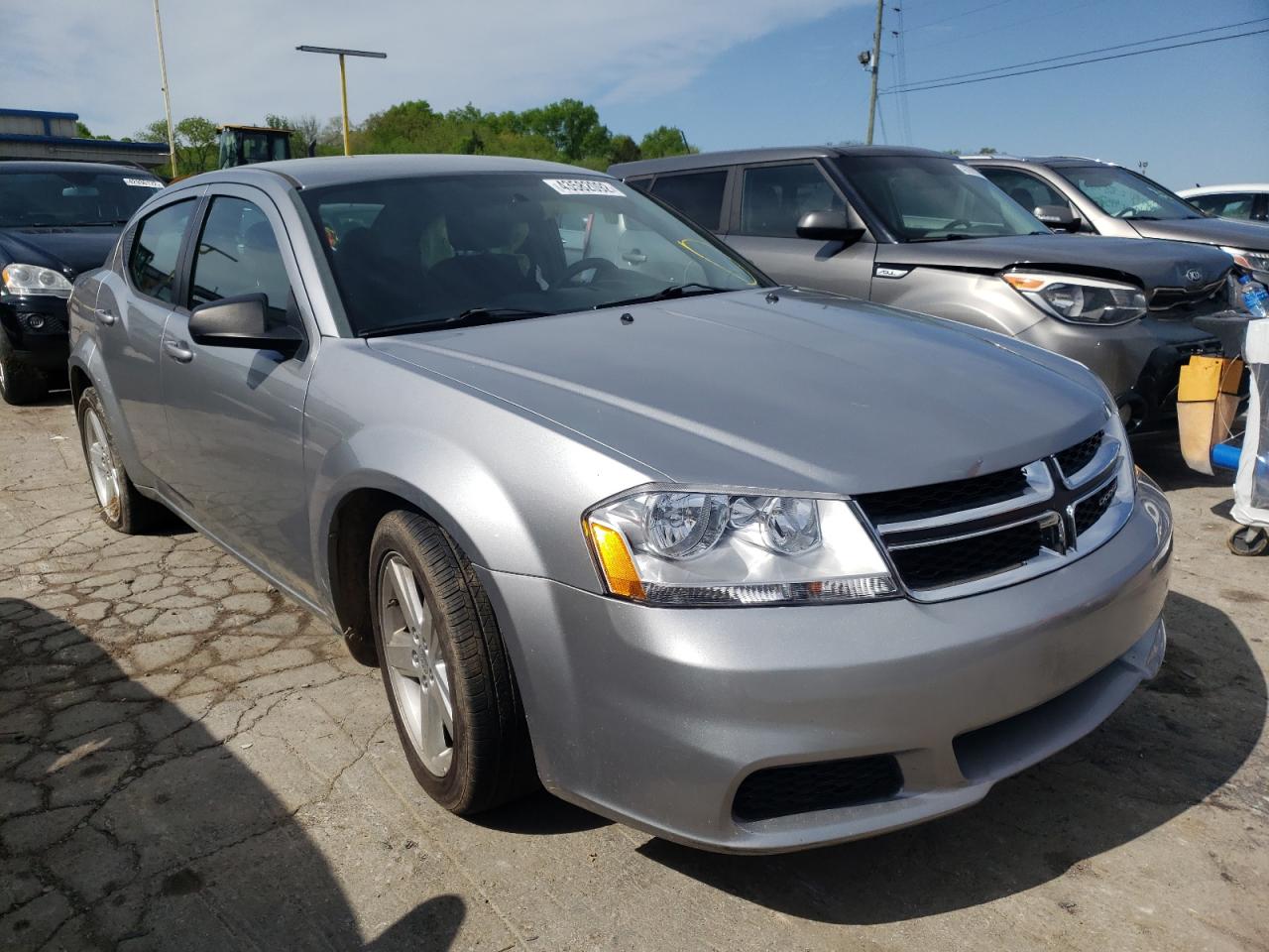 DODGE AVENGER SE 2013 with VIN 1C3CDZAB8DN626351 - Photo from auction