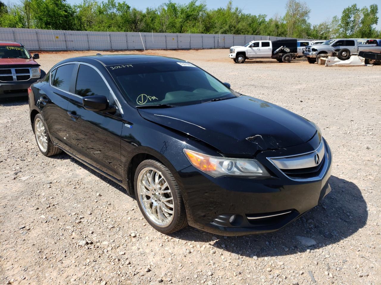 ACURA ILX HYBRID 2013 with VIN 19VDE3F75DE302379 - Photo from auction