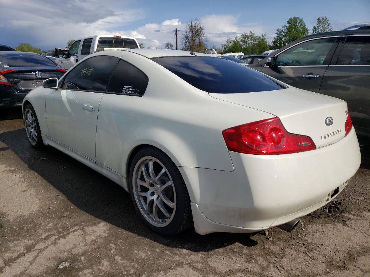 Photo 3 from auction – 2007 INFINITI G35 with VIN JNKCV54E97M900298
