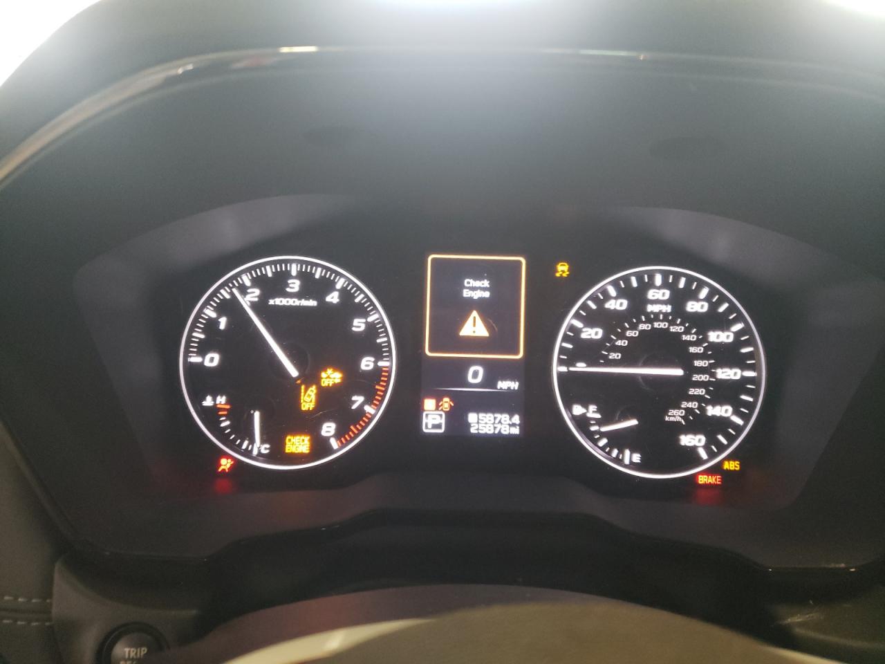 Photo 8 from auction – 2020 SUBARU OUTBACK PR with VIN 4S4BTACC0L3208177