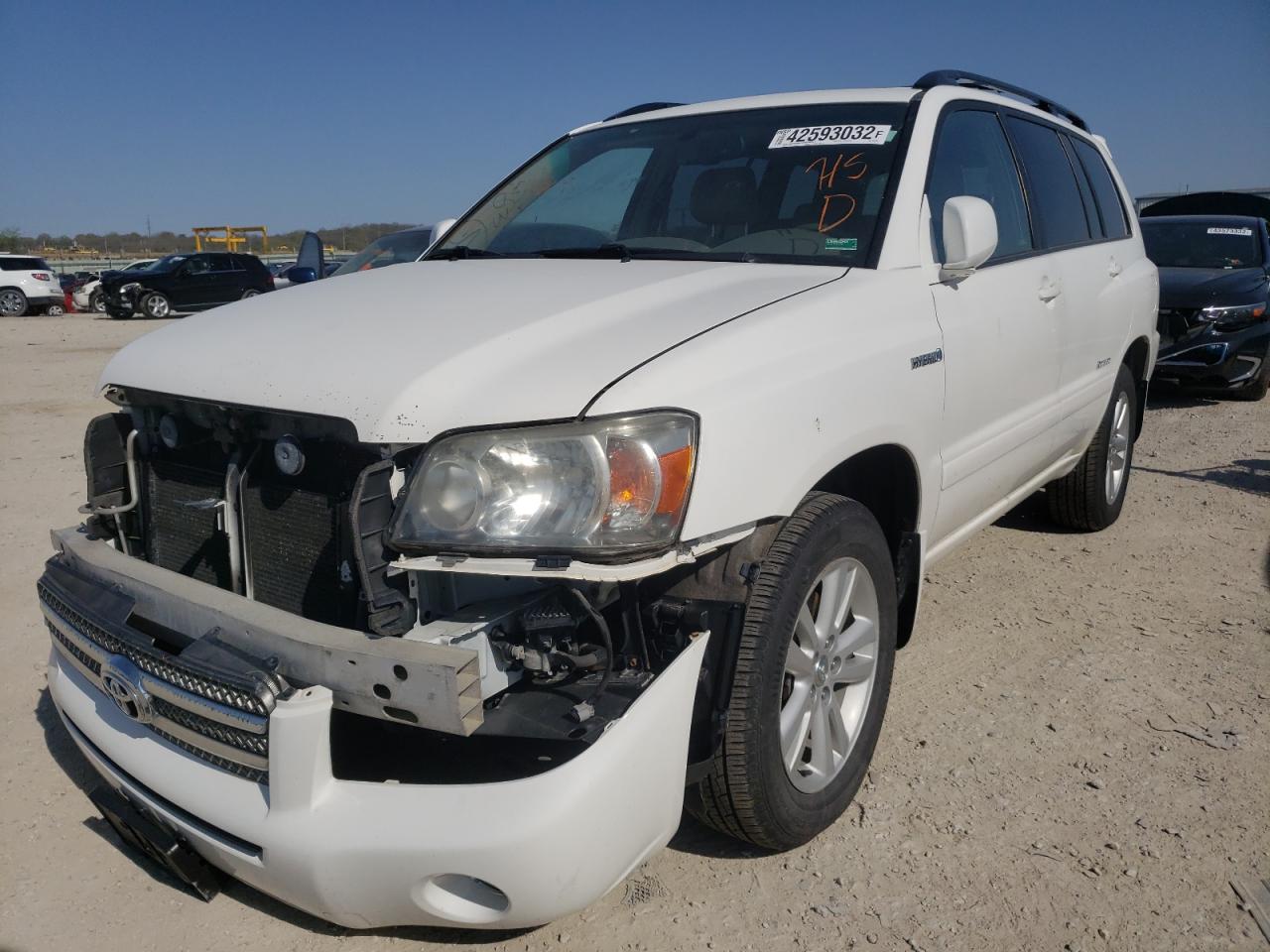 Photo 2 from auction – 2007 TOYOTA HIGHLANDER with VIN JTEEW21A870039769