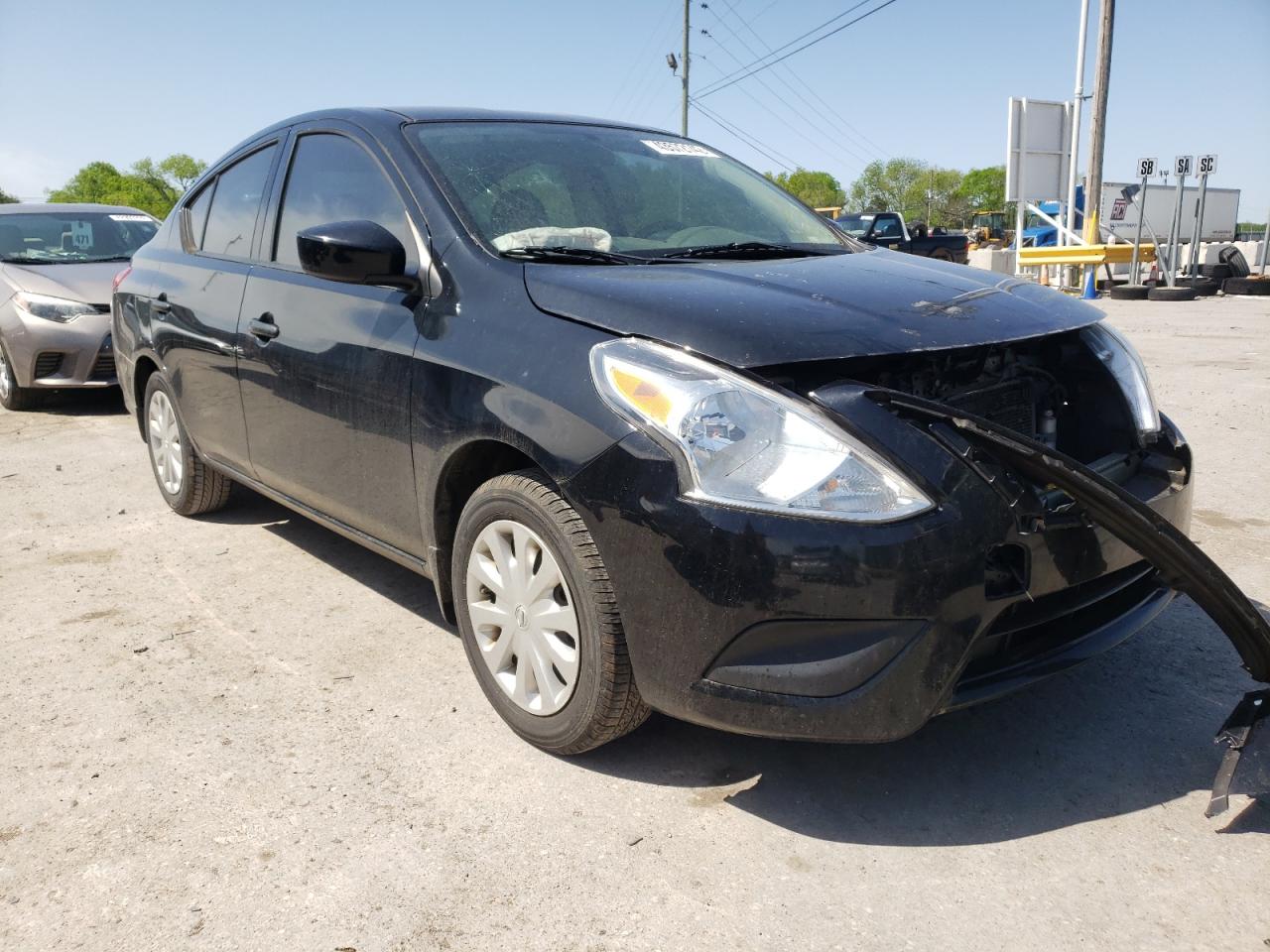 NISSAN VERSA S 2016 with VIN 3N1CN7AP5GL859121 - Photo from auction