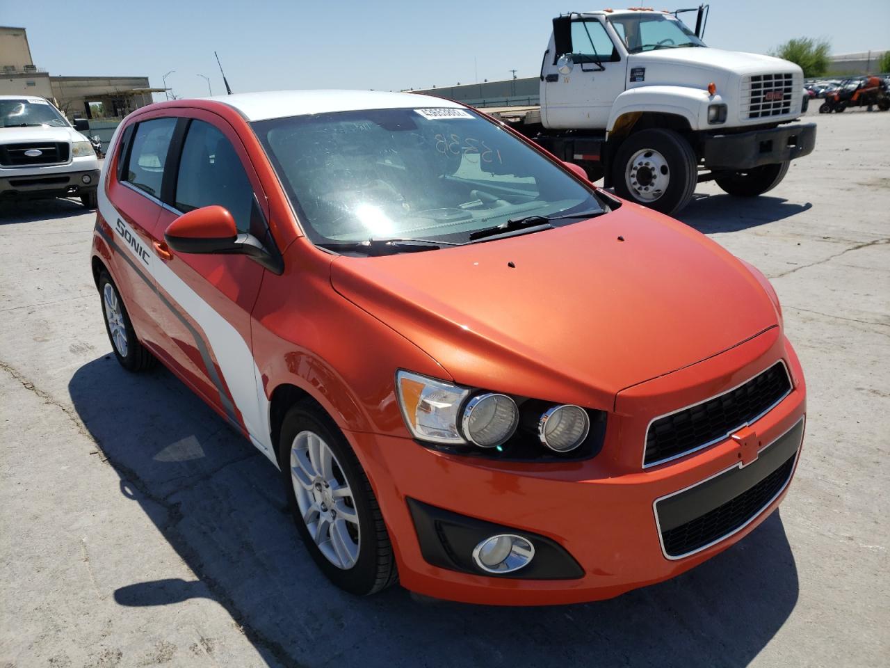 Photo 1 from auction – 2012 CHEVROLET SONIC LT with VIN 1G1JC6SH5C4107214