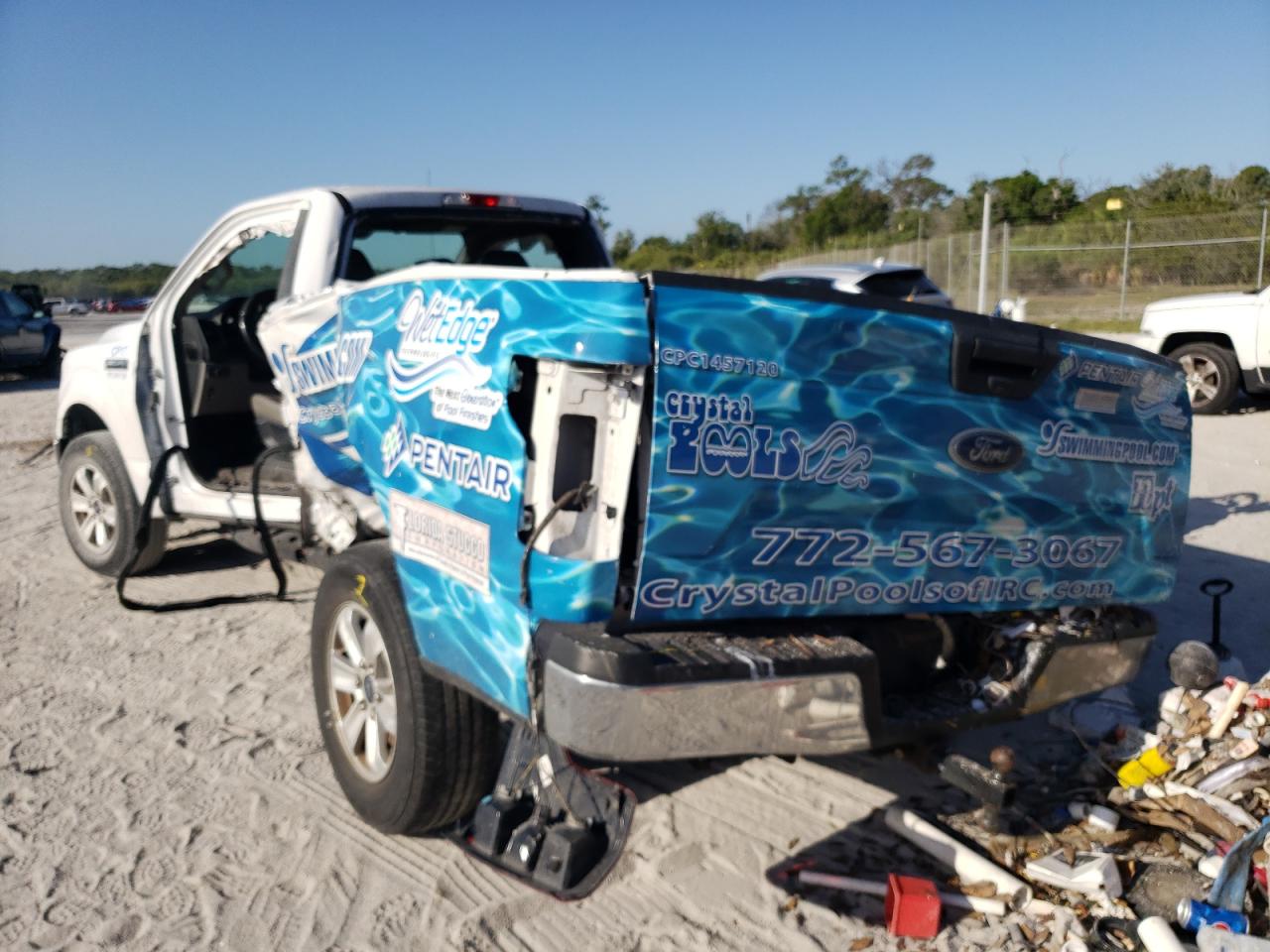 Photo 3 from auction – 2018 FORD F150 with VIN 1FTMF1CB4JKF68115