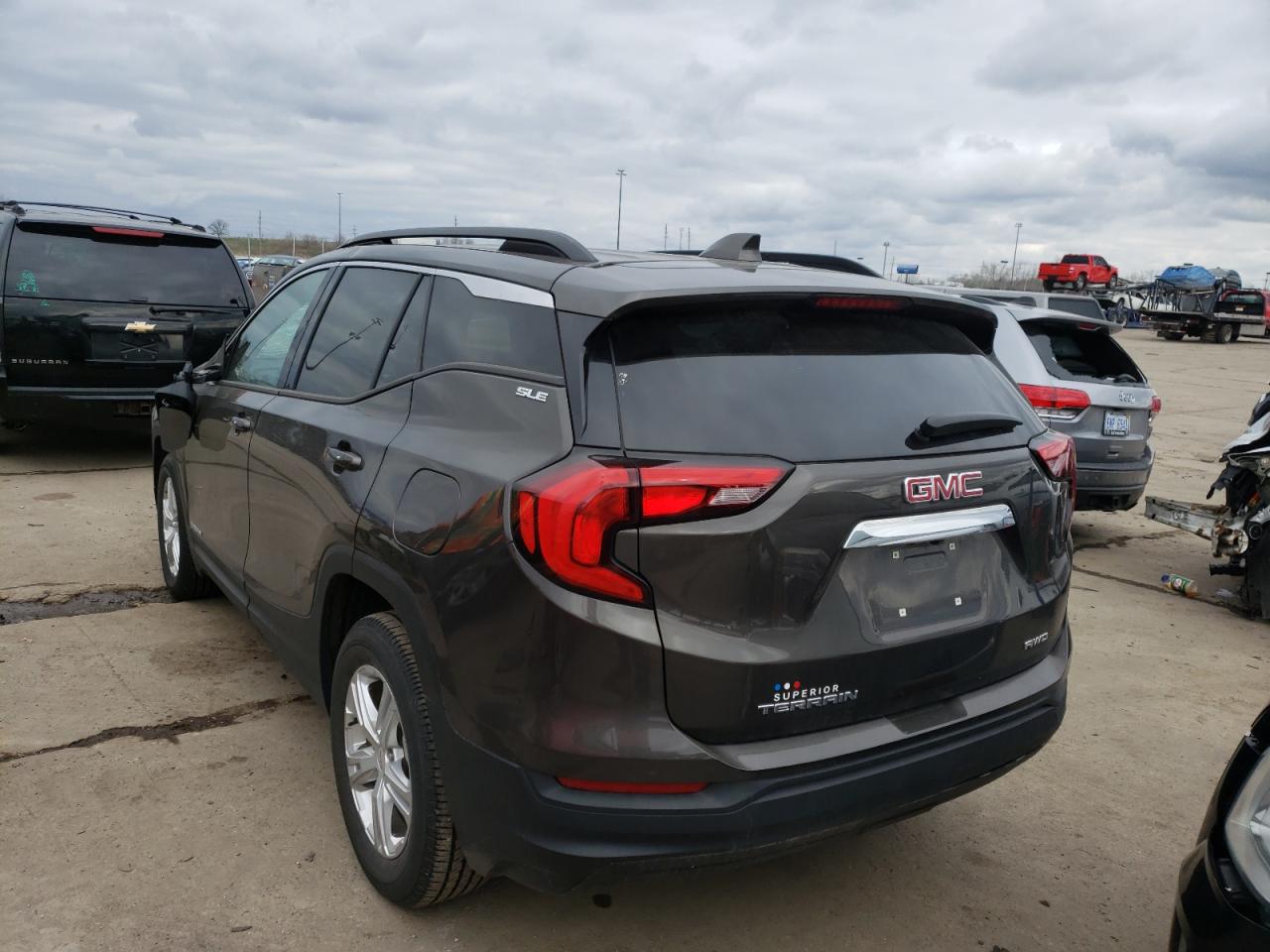 Photo 3 from auction – 2020 GMC TERRAIN SL with VIN 3GKALTEV2LL109217