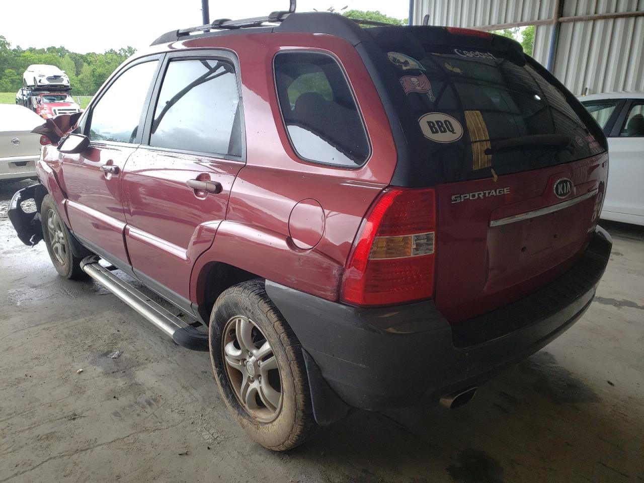 Photo 3 from auction – 2007 KIA SPORTAGE E with VIN KNDJF723977395994