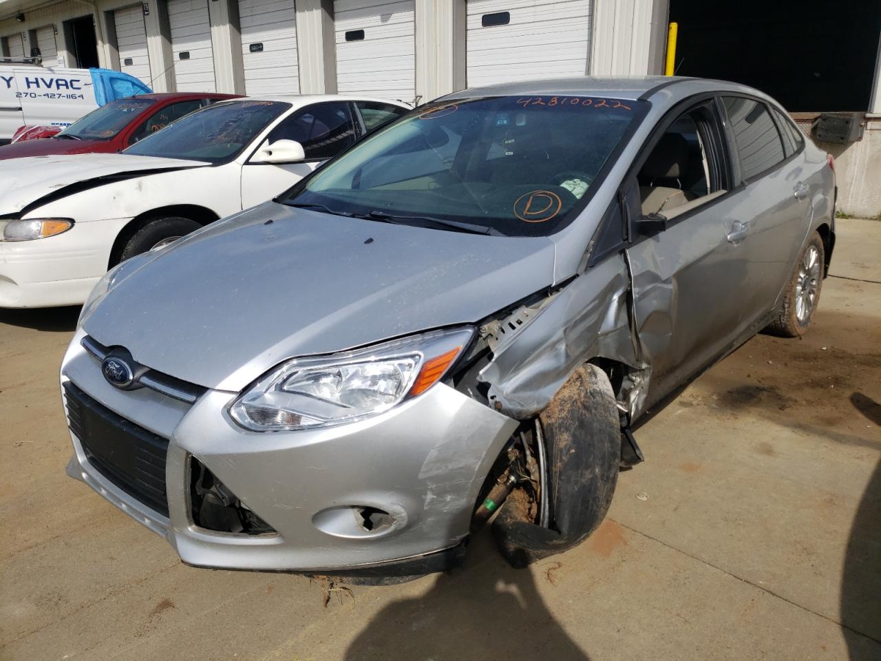 Photo 2 from auction – 2012 FORD FOCUS SE with VIN 1FAHP3F25CL132799