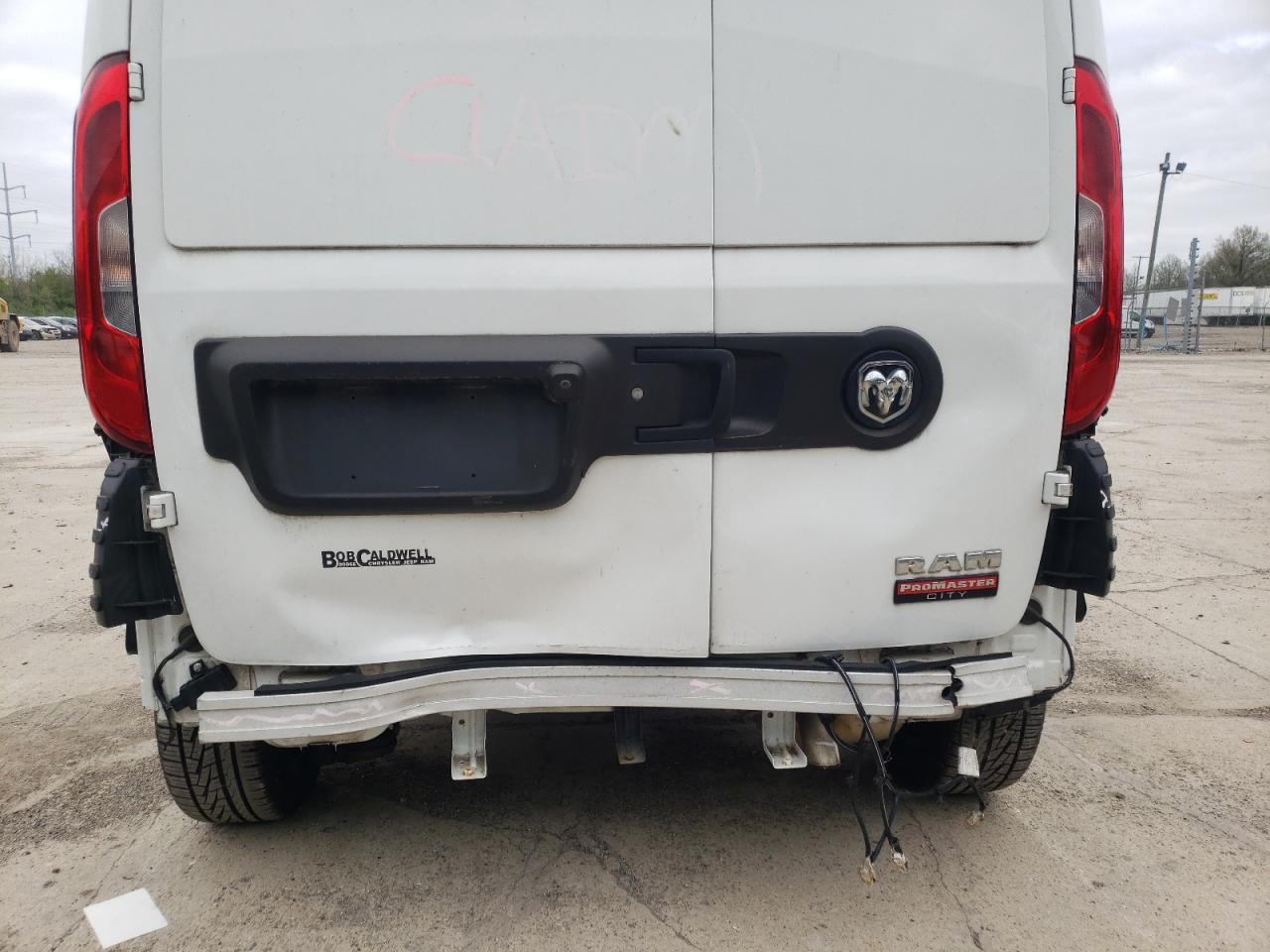 Photo 9 from auction – 2015 RAM PROMASTER with VIN ZFBERFBT5F6198458