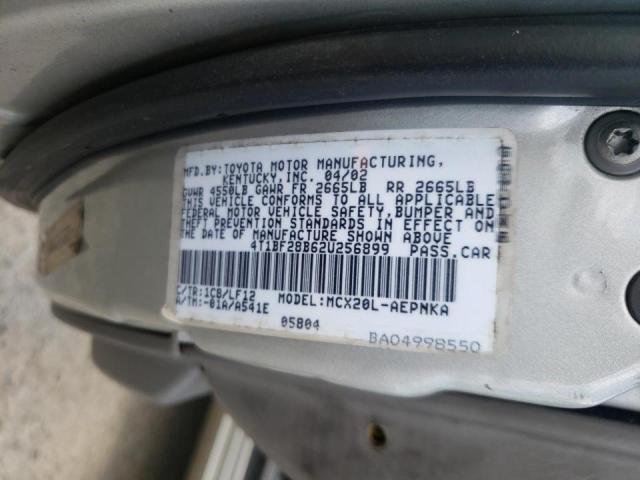 Photo 10 from auction – 2002 TOYOTA AVALON XL with VIN 4T1BF28B62U256899