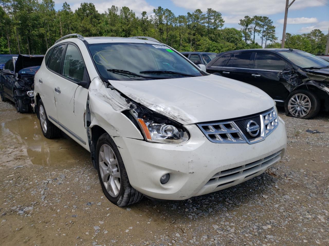 NISSAN ROGUE S 2011 with VIN JN8AS5MT2BW163219 - Photo from auction