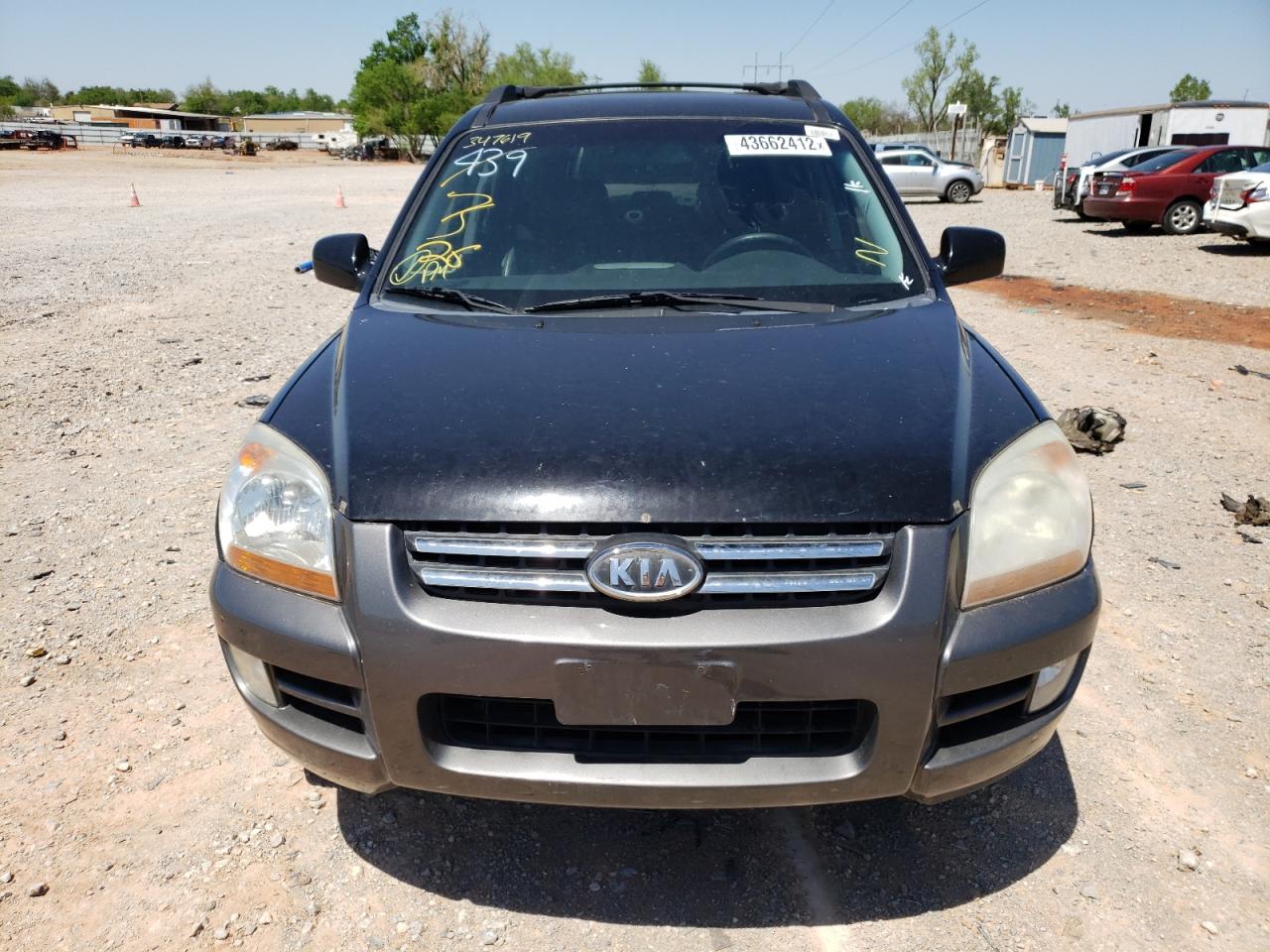 Photo 9 from auction – 2007 KIA SPORTAGE E with VIN KNDJE723377347619