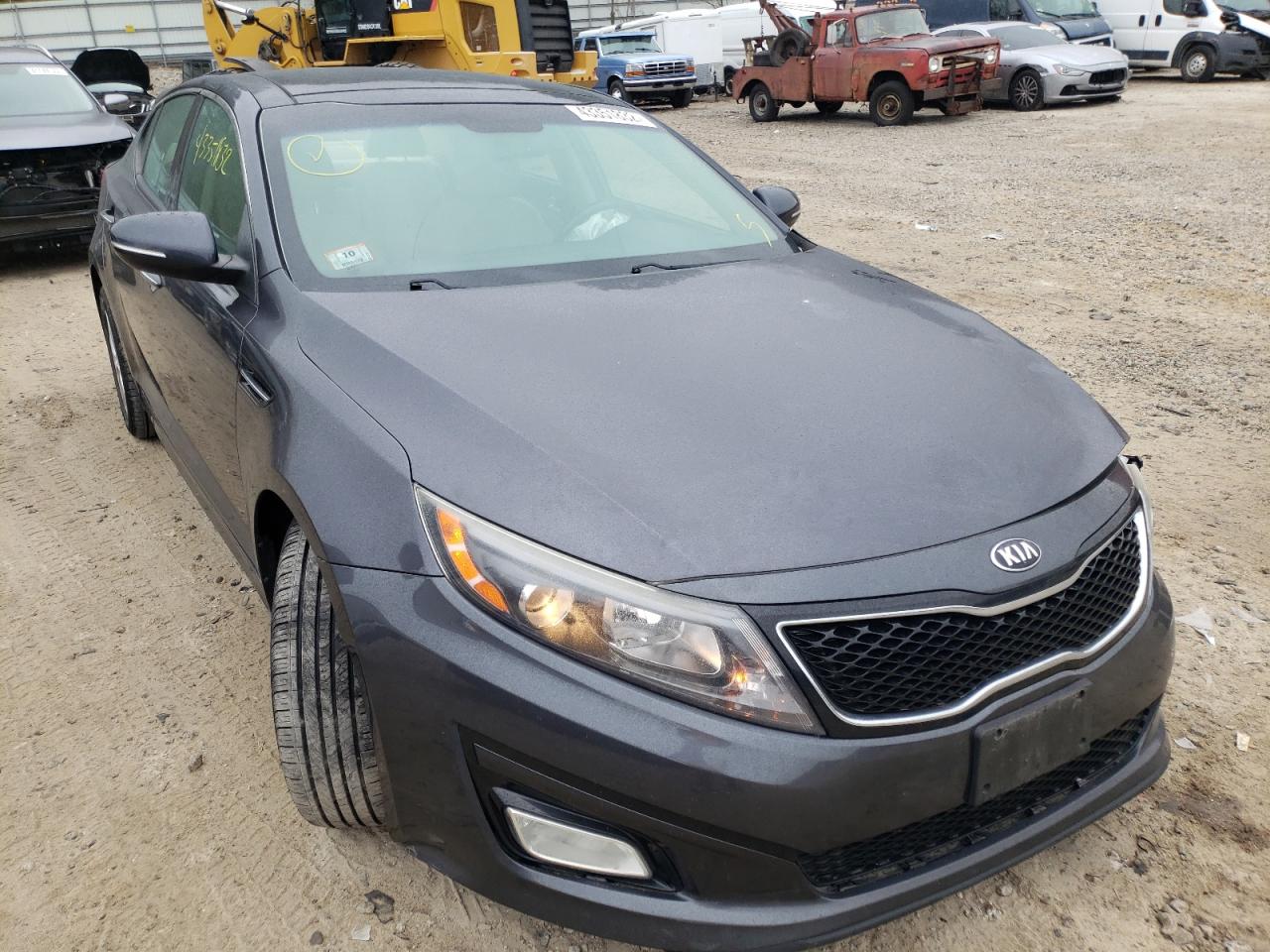 KIA OPTIMA EX 2015 with VIN 5XXGN4A75FG456330 - Photo from auction