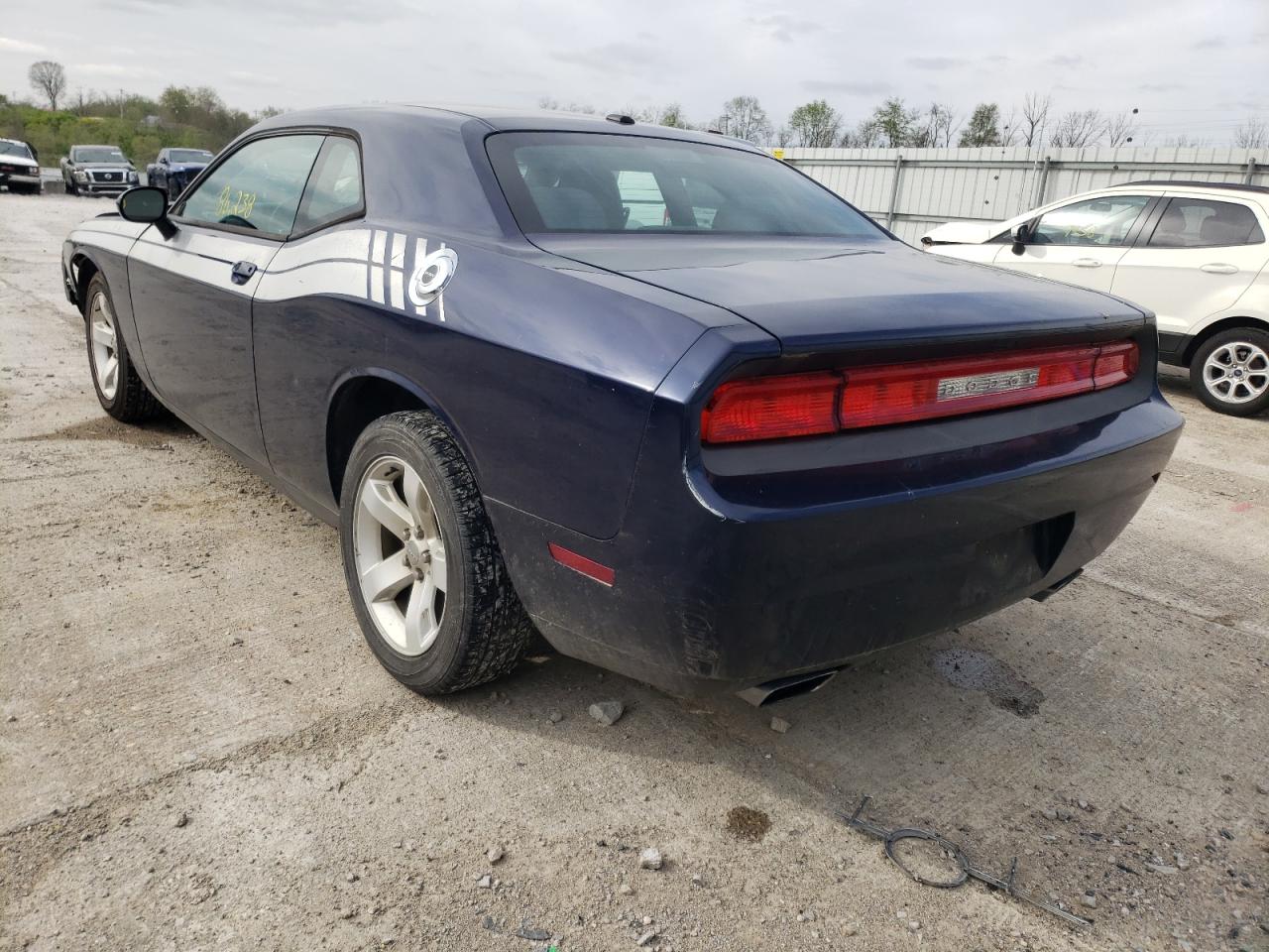 Photo 3 from auction – 2013 DODGE CHALLENGER with VIN 2C3CDYAG7DH724446