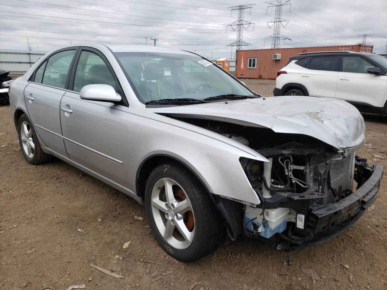 HYUNDAI SONATA SE 2007 with VIN 5NPEU46F47H182926 - Photo from auction