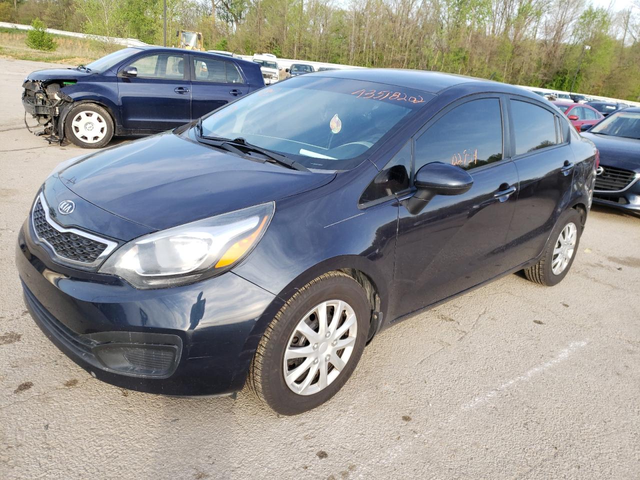 Photo 2 from auction – 2012 KIA RIO EX with VIN KNADN4A38C6073179