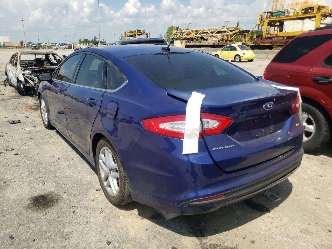 Photo 3 from auction – 2015 FORD FUSION SE with VIN 3FA6P0H77FR186609