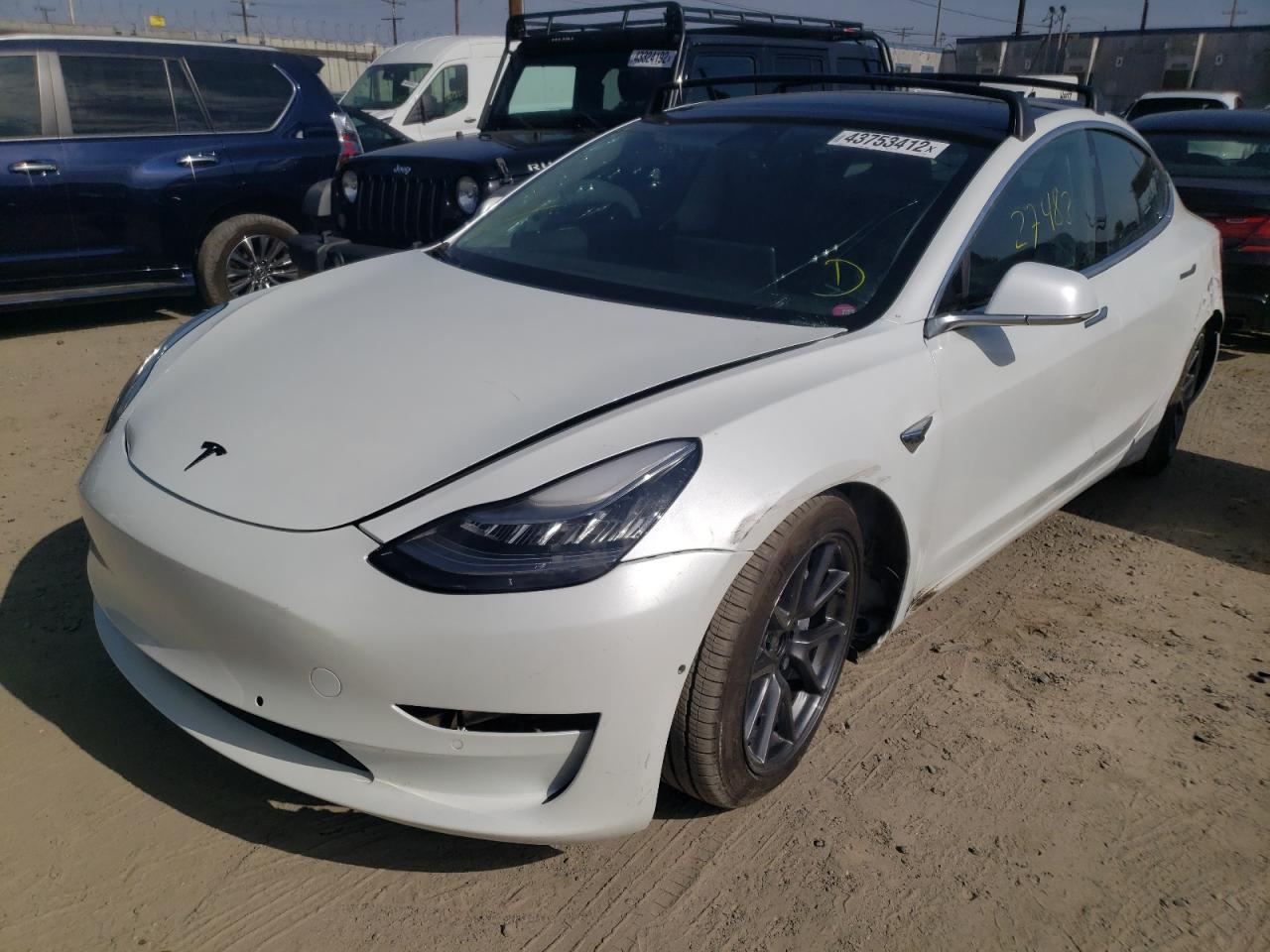 Photo 2 from auction – 2019 TESLA MODEL 3 with VIN 5YJ3E1EB6KF510758