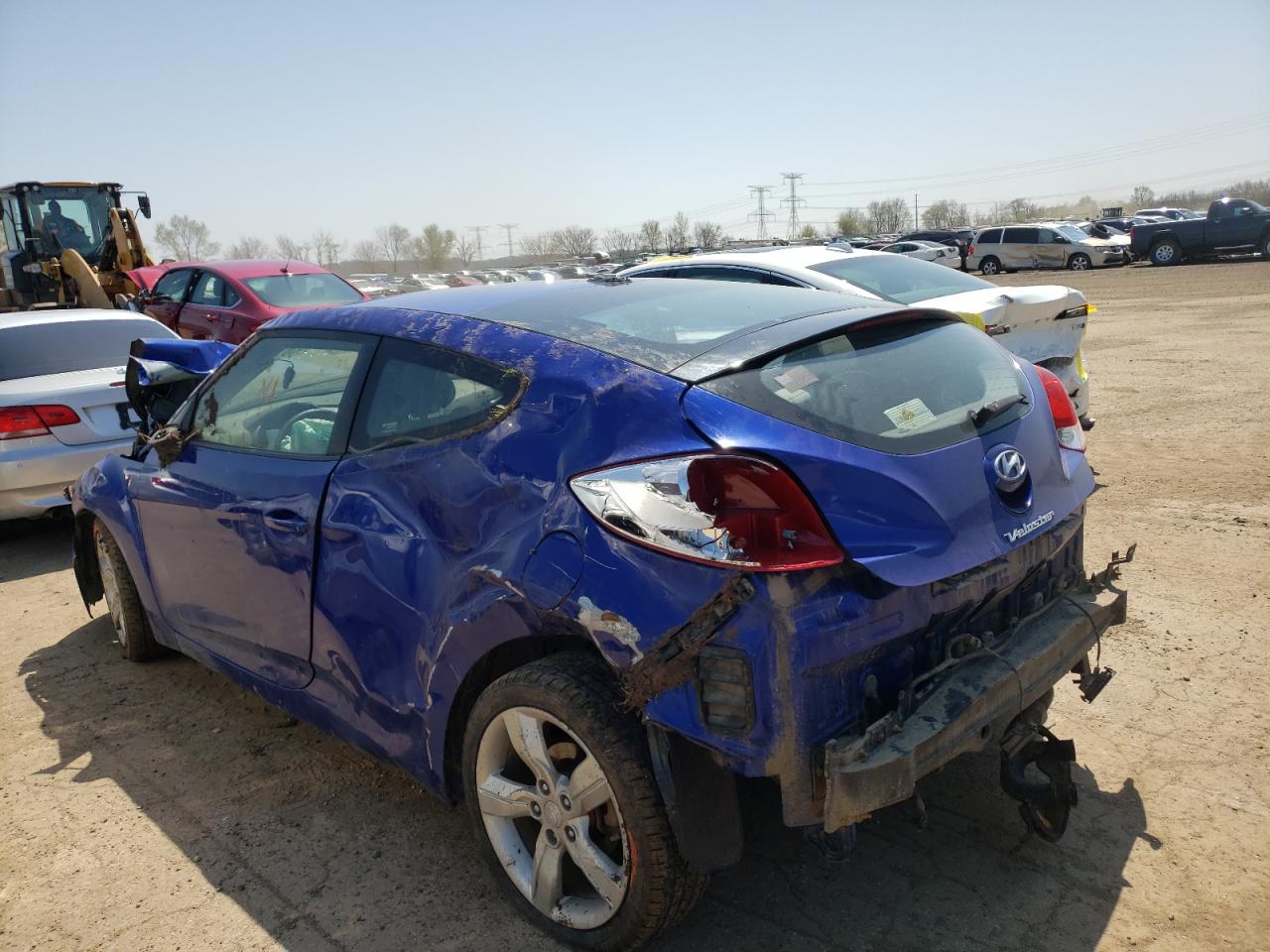 Photo 3 from auction – 2012 HYUNDAI VELOSTER with VIN KMHTC6ADXCU038661