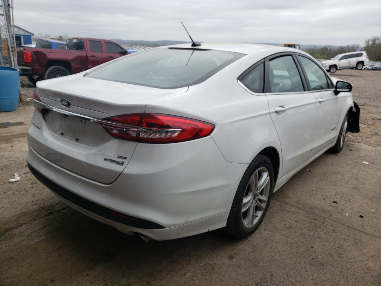 Photo 4 from auction – 2018 FORD FUSION SE with VIN 3FA6P0LU0JR168782