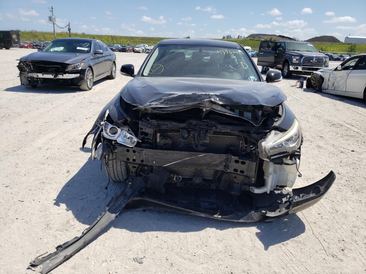 Photo 9 from auction – 2015 INFINITI Q50 BASE with VIN JN1BV7APXFM337987
